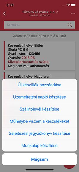 Karbantartás dokumentálása hipergyorsasággal