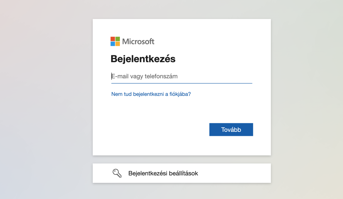 Belépés a fiREG-be, már Microsoft vállalati fiókkal is