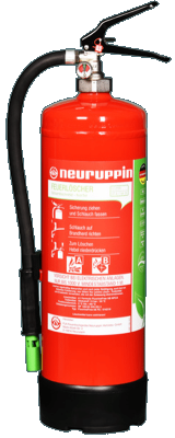 Fotó: Neuruppin Fluorinfree 06 FS tűzoltó készülékről