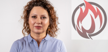 Szabó Mónika, a Halas Tűzvédelem Kft. ügyvezetője
