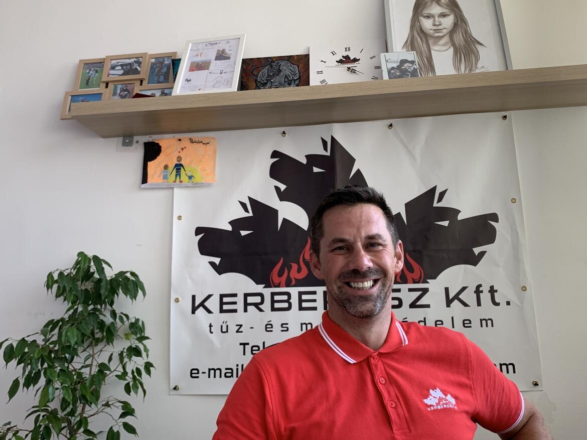 Pintér Richárd, a Vasi Kerberosz Kft. ügyvezetője