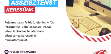 Irodai asszisztenst keresünk csapatunkba